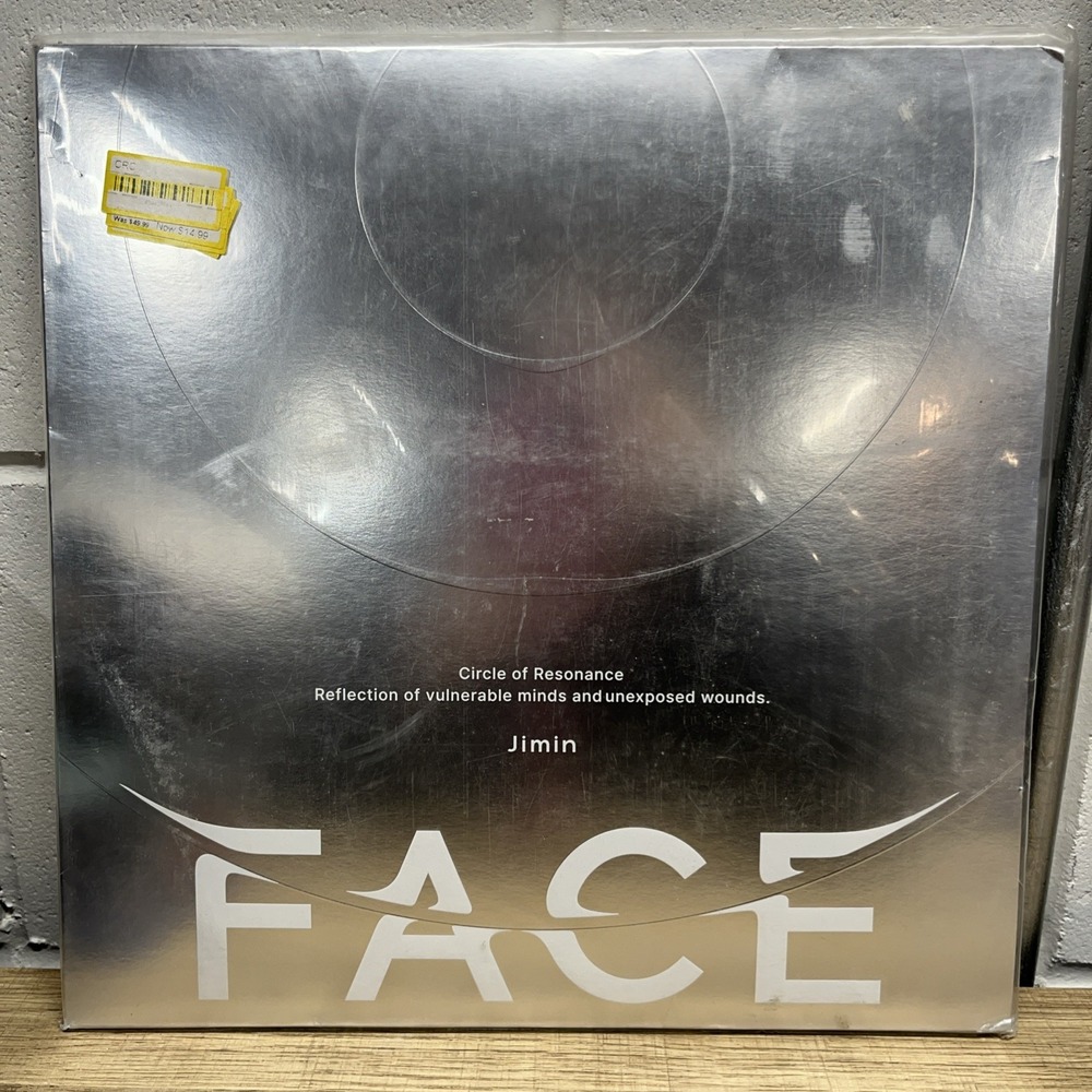 Jimin (BTS) -‎ FACE (Vinyl) Damaged Plastic Cover